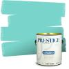 imagePRESTIGE Paints Interior Paint and Primer In One 1Gallon Eggshell Comparable Match of Benjamin Moore Oceanic Teal655BMPCM