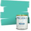 imagePRESTIGE Paints Interior Paint and Primer In One 1Gallon Eggshell Comparable Match of Benjamin Moore Oceanic Teal656BMPCM