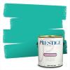 imagePRESTIGE Paints Interior Paint and Primer In One 1Gallon Eggshell Comparable Match of Benjamin Moore Oceanic Teal657BMPCM