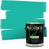 imagePRESTIGE Paints Interior Paint and Primer In One 1Gallon Eggshell Comparable Match of Benjamin Moore Oceanic Teal657BMPCM