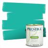 imagePRESTIGE Paints Interior Paint and Primer In One 1Gallon Eggshell Comparable Match of Benjamin Moore Oceanic Teal657BMPCM