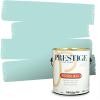 imagePRESTIGE Paints Interior Paint and Primer In One 1Gallon Eggshell Comparable Match of Benjamin Moore Oceanic Teal667BMPCM