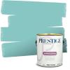 imagePRESTIGE Paints Interior Paint and Primer In One 1Gallon Eggshell Comparable Match of Benjamin Moore Oceanic Teal669BMPCM
