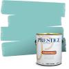 imagePRESTIGE Paints Interior Paint and Primer In One 1Gallon Eggshell Comparable Match of Benjamin Moore Oceanic Teal669BMPCM