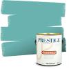 imagePRESTIGE Paints Interior Paint and Primer In One 1Gallon Eggshell Comparable Match of Benjamin Moore Oceanic Teal670BMPCM