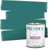 imagePRESTIGE Paints Interior Paint and Primer In One 1Gallon Eggshell Comparable Match of Benjamin Moore Oceanic Teal672BMPCM