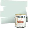 imagePRESTIGE Paints Interior Paint and Primer In One 1Gallon Eggshell Comparable Match of Benjamin Moore Oceanic Teal680BMPCM