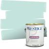 imagePRESTIGE Paints Interior Paint and Primer In One 1Gallon Eggshell Comparable Match of Benjamin Moore Oceanic TealAt Sea