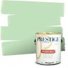 imagePRESTIGE Paints P500P541BM Interior Paint and Primer In One SemiGloss Comparable Match of Benjamin Moore 1 gallon Veranda View549BMPCM