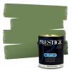 imagePRESTIGE Paints P500P541BM Interior Paint and Primer In One SemiGloss Comparable Match of Benjamin Moore 1 gallon Veranda ViewCourtyard Green