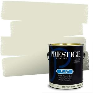 imagePRESTIGE Paints P500P541BM Interior Paint and Primer In One SemiGloss Comparable Match of Benjamin Moore 1 gallon Veranda View520BMPCM