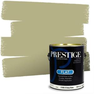 imagePRESTIGE Paints P500P541BM Interior Paint and Primer In One SemiGloss Comparable Match of Benjamin Moore 1 gallon Veranda View523BMPCM