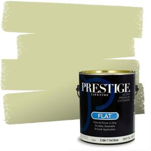 imagePRESTIGE Paints P500P541BM Interior Paint and Primer In One SemiGloss Comparable Match of Benjamin Moore 1 gallon Veranda View528BMPCM