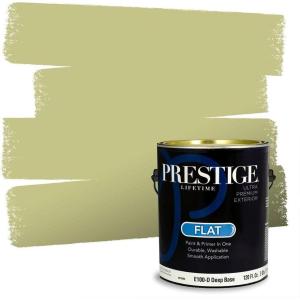 imagePRESTIGE Paints P500P541BM Interior Paint and Primer In One SemiGloss Comparable Match of Benjamin Moore 1 gallon Veranda View529BMPCM