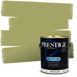 imagePRESTIGE Paints P500P541BM Interior Paint and Primer In One SemiGloss Comparable Match of Benjamin Moore 1 gallon Veranda View530BMPCM