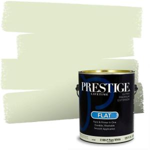 imagePRESTIGE Paints P500P541BM Interior Paint and Primer In One SemiGloss Comparable Match of Benjamin Moore 1 gallon Veranda View534BMPCM