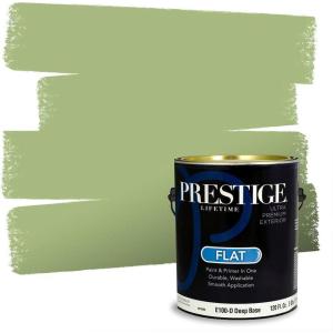 imagePRESTIGE Paints P500P541BM Interior Paint and Primer In One SemiGloss Comparable Match of Benjamin Moore 1 gallon Veranda View543BMPCM