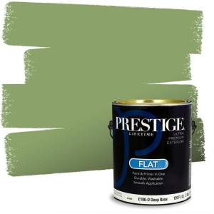 imagePRESTIGE Paints P500P541BM Interior Paint and Primer In One SemiGloss Comparable Match of Benjamin Moore 1 gallon Veranda View545BMPCM