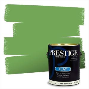 imagePRESTIGE Paints P500P541BM Interior Paint and Primer In One SemiGloss Comparable Match of Benjamin Moore 1 gallon Veranda View552BMPCM