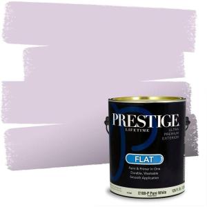 imagePRESTIGE Paints Exterior Paint and Primer In One 1Gallon SemiGloss Comparable Match of Benjamin Moore Grappa1388BMPCM