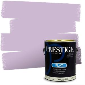 imagePRESTIGE Paints Exterior Paint and Primer In One 1Gallon SemiGloss Comparable Match of Benjamin Moore Grappa1389BMPCM