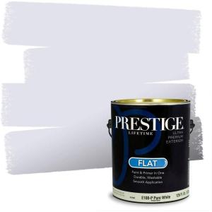 imagePRESTIGE Paints Exterior Paint and Primer In One 1Gallon SemiGloss Comparable Match of Benjamin Moore Grappa1401BMPCM