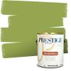 imagePRESTIGE Paints Exterior Paint and Primer In One 1Gallon Satin Comparable Match of Benjamin Moore Forest Hills Green406BMPCM