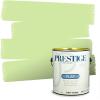 imagePRESTIGE Paints Exterior Paint and Primer In One 1Gallon Satin Comparable Match of Benjamin Moore Forest Hills Green410BMPCM