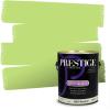 imagePRESTIGE Paints Exterior Paint and Primer In One 1Gallon Satin Comparable Match of Benjamin Moore Forest Hills Green417BMPCM
