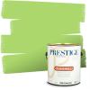 imagePRESTIGE Paints Exterior Paint and Primer In One 1Gallon Satin Comparable Match of Benjamin Moore Forest Hills Green418BMPCM