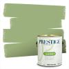 imagePRESTIGE Paints Exterior Paint and Primer In One 1Gallon Satin Comparable Match of Benjamin Moore Forest Hills Green432BMPCM