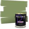 imagePRESTIGE Paints Exterior Paint and Primer In One 1Gallon Satin Comparable Match of Benjamin Moore Forest Hills Green433BMPCM