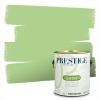imagePRESTIGE Paints Exterior Paint and Primer In One 1Gallon Satin Comparable Match of Benjamin Moore Forest Hills GreenLime Twist