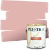 imagePRESTIGE Paints Interior Paint and Primer In One 1Gallon Eggshell Comparable Match of Benjamin Moore Rose Blush38BMPCM