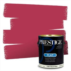 imagePRESTIGE Paints Interior Paint and Primer In One 1Gallon Eggshell Comparable Match of Benjamin Moore Rose Blush1343BMPCM