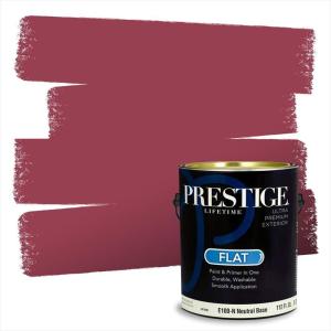 imagePRESTIGE Paints Interior Paint and Primer In One 1Gallon Eggshell Comparable Match of Benjamin Moore Rose Blush1344BMPCM