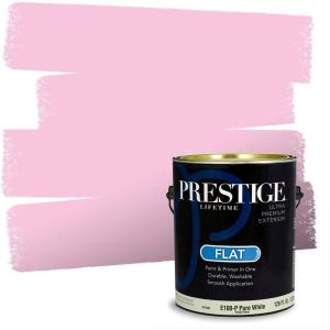 imagePRESTIGE Paints Interior Paint and Primer In One 1Gallon Eggshell Comparable Match of Benjamin Moore Rose Blush1345BMPCM
