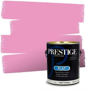 imagePRESTIGE Paints Interior Paint and Primer In One 1Gallon Eggshell Comparable Match of Benjamin Moore Rose Blush1346BMPCM
