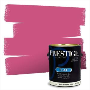 imagePRESTIGE Paints Interior Paint and Primer In One 1Gallon Eggshell Comparable Match of Benjamin Moore Rose Blush1348BMPCM