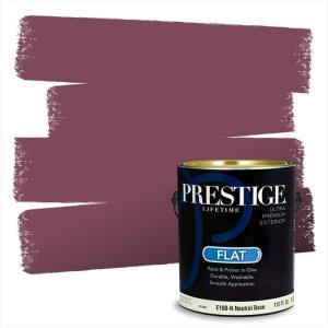 imagePRESTIGE Paints Interior Paint and Primer In One 1Gallon Eggshell Comparable Match of Benjamin Moore Rose Blush1357BMPCM