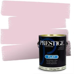imagePRESTIGE Paints Interior Paint and Primer In One 1Gallon Eggshell Comparable Match of Benjamin Moore Rose Blush1360BMPCM