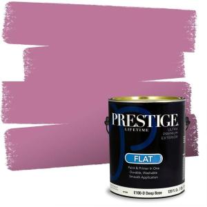 imagePRESTIGE Paints Interior Paint and Primer In One 1Gallon Eggshell Comparable Match of Benjamin Moore Rose Blush1363BMPCM