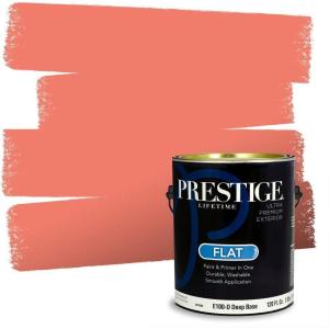 imagePRESTIGE Paints Interior Paint and Primer In One 1Gallon Eggshell Comparable Match of Benjamin Moore Rose Blush13BMPCM