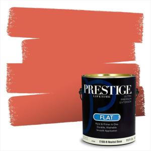 imagePRESTIGE Paints Interior Paint and Primer In One 1Gallon Eggshell Comparable Match of Benjamin Moore Rose Blush14BMPCM