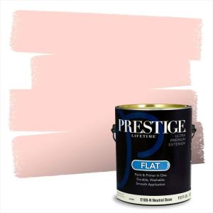 imagePRESTIGE Paints Interior Paint and Primer In One 1Gallon Eggshell Comparable Match of Benjamin Moore Rose Blush1BMPCM