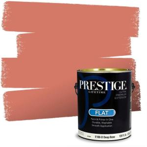 imagePRESTIGE Paints Interior Paint and Primer In One 1Gallon Eggshell Comparable Match of Benjamin Moore Rose Blush33BMPCM