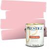 imagePRESTIGE Paints Interior Paint and Primer In One 1Gallon SemiGloss Comparable Match of Benjamin Moore Pure Pink1318BMPCM