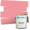 imagePRESTIGE Paints Interior Paint and Primer In One 1Gallon SemiGloss Comparable Match of Benjamin Moore Pure Pink1319BMPCM