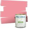 imagePRESTIGE Paints Interior Paint and Primer In One 1Gallon SemiGloss Comparable Match of Benjamin Moore Pure Pink1334BMPCM