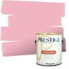 imagePRESTIGE Paints Interior Paint and Primer In One 1Gallon SemiGloss Comparable Match of Benjamin Moore Pure Pink1339BMPCM
